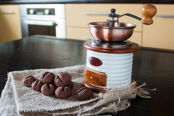 Печенье Кофейные зерна: пошаговый фото-рецепт