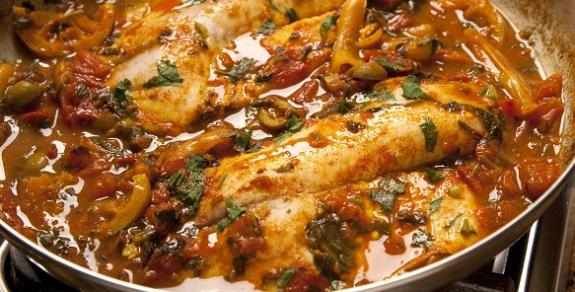 рыба по мароккански пошаговый кулинарный рецепт