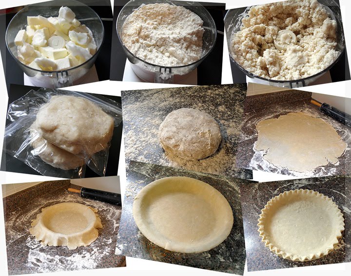 этапы подготовки пирога