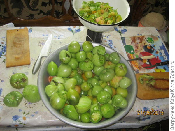 закуска из зеленых помидоров кузнечики