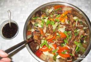 Говядина по-китайски с овощами - фото шаг 16