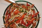 Китайский салат с креветками
