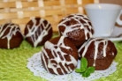 Шоколадные кексы в формочках
