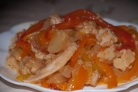 Курица по-пекински в кисло-сладком соусе