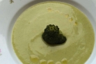 Суп-пюре из брокколи с плавленым сыром