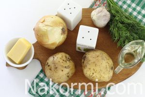 Жареная картошка с сыром