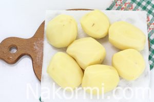 Жареная картошка с сыром