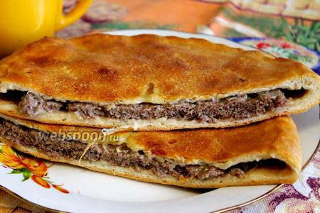 Фото рецепта Фыдчин — осетинский пирог с мясом