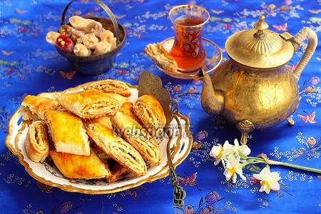 Фото рецепта Кете — слоёные печенья по-азербайджански