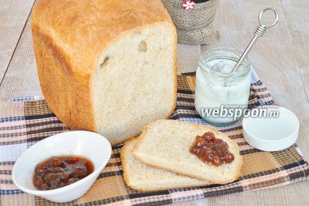 Фото рецепта Йогуртовый хлеб с цельнозерновой мукой в хлебопечке