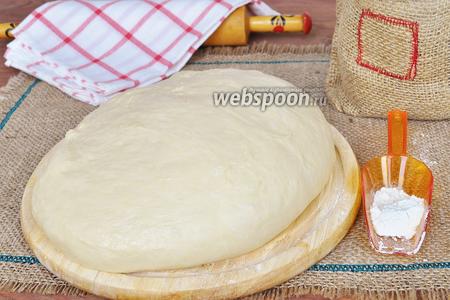 Фото рецепта Пирожковое тесто для хлебопечи