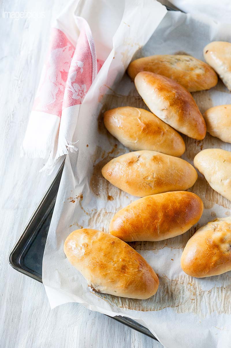 Russian Egg and Onion Hand Pies are a great snack or an appeti