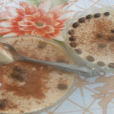 Десерт из ряженки с кофе