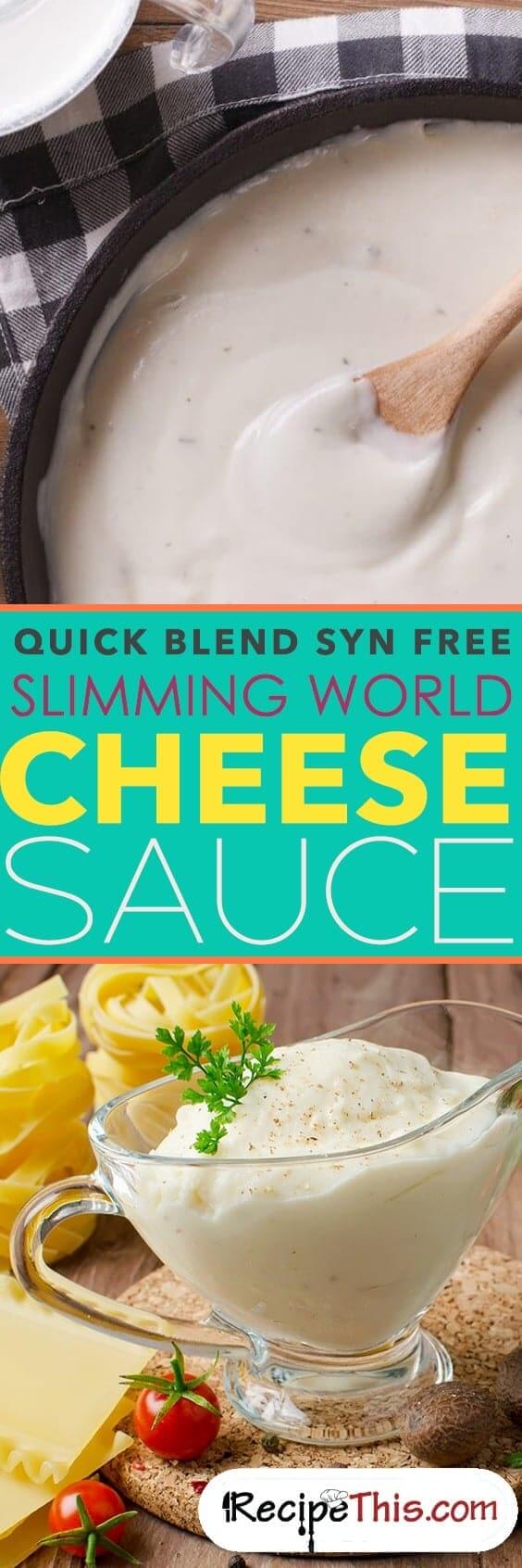 Quick Blend Syn Free Slimming World Cheese Sauce