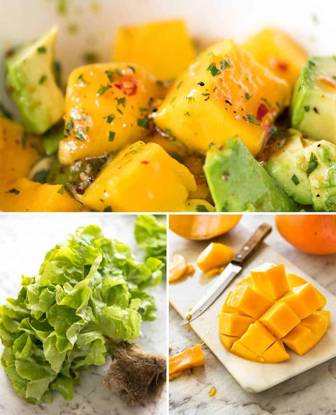 Avocado and Mango Salad www.recipetineats.com