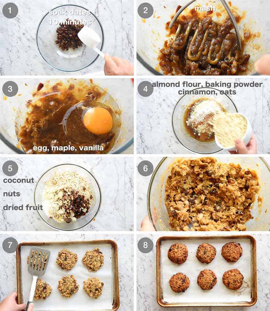 How to make healthy oatmeal breakfast cookies